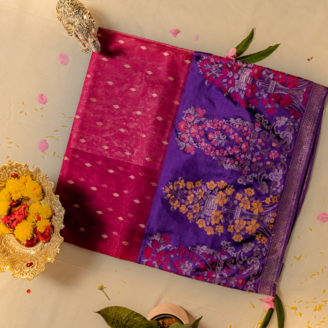 Korra Jamdhani Saree